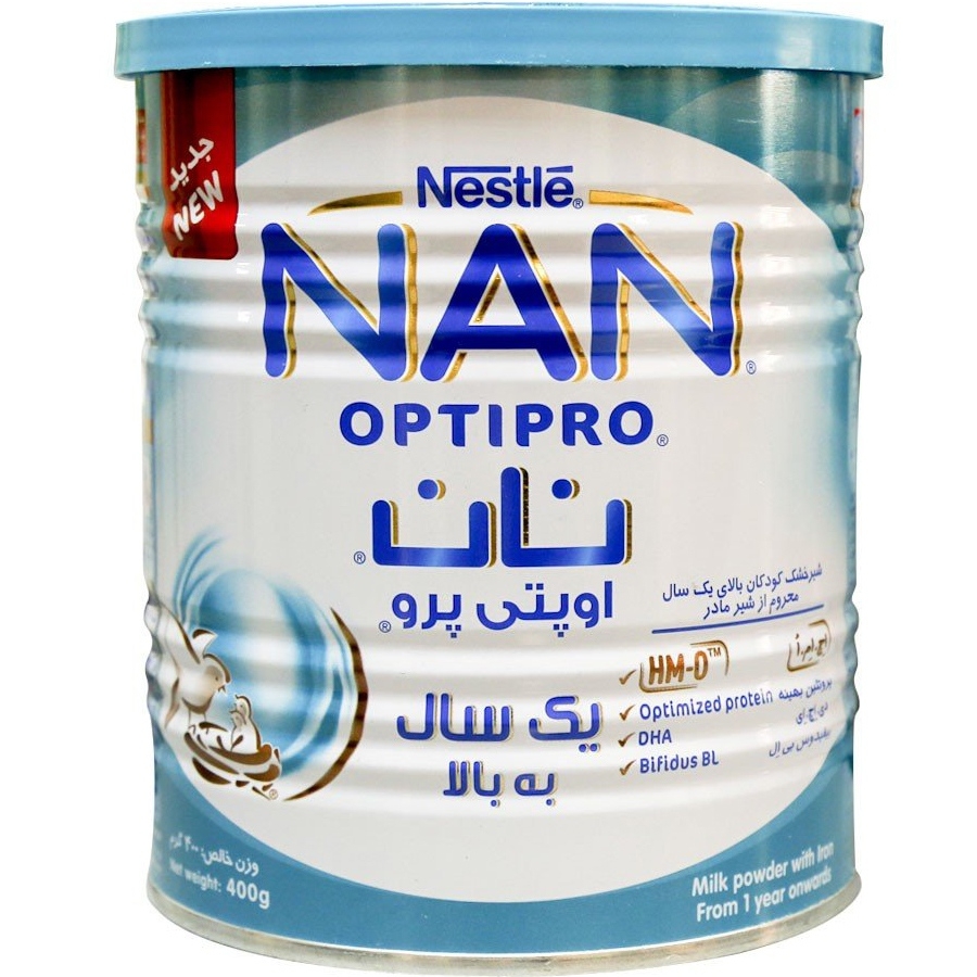شیر خشک نان ۳ نستله مناسب یک سالگی به بعد ۴۰۰ گرم