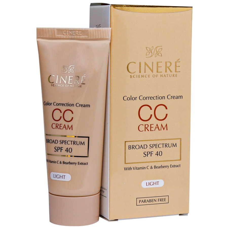 سی سی کرم سینره SPF40  ( روشن )