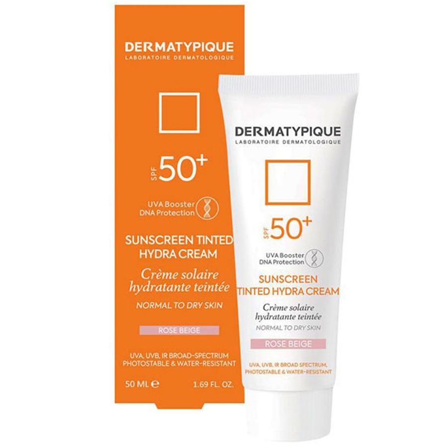 کرم ضدآفتاب هیدرا SPF50  ( رز بژ ) درماتیپیک